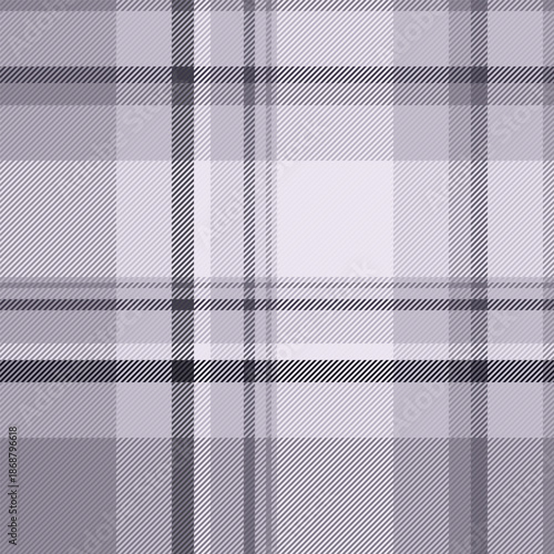 Clothing plaid texture seamless, creativity vector check textile. Adorable fabric background pattern tartan in pastel and white colors.