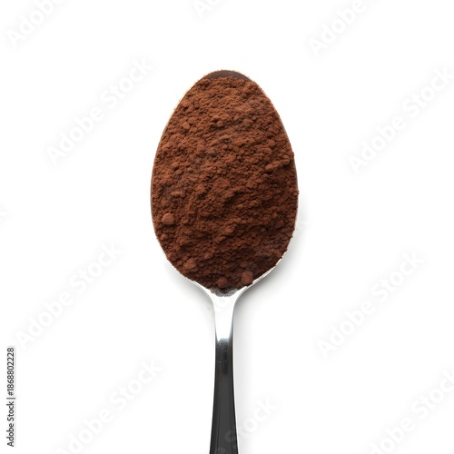 spoon of coffee powder