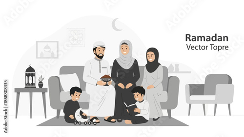 Ramadan Family Gathering - A Celebration of Faith and Togetherness.