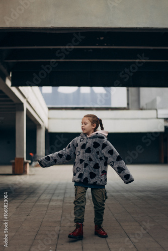 portrait of a little girl