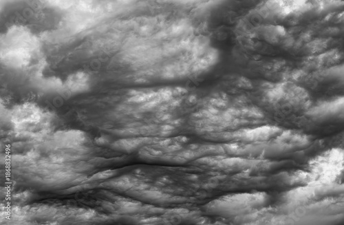 Photography storm clouds in the sky