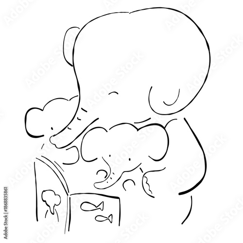 動物の保育園シリーズ｜ぞうのほいくえん　先生の読み聞かせ・絵本の時間