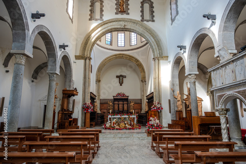The Cathedral of San Clemente is the main place of worship in the city of Teano, in Campania, Italy.