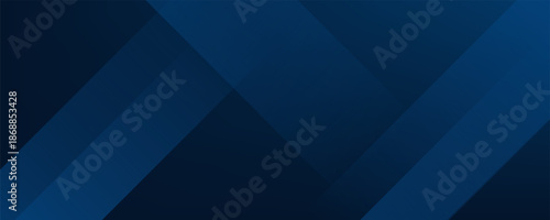 Abstract background gradient dark navy blue banner simple abstract