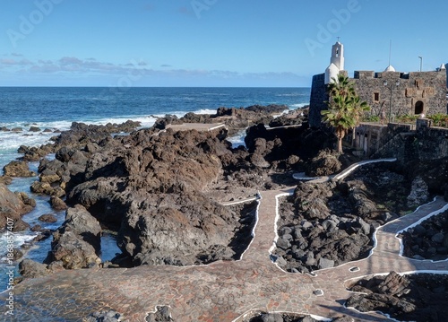 Wallpaper Mural village de Garachico à Tenerife sur les îles canaries en Espagne Torontodigital.ca