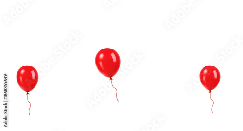 balloon, red, isolated, party, celebration, birthday, festival, decoration, helium, floating, round, shiny, glossy, bright, festive, cheerful, fun, joy, happiness, event, kids, children, playful, toy,
