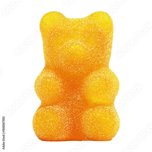 Wallpaper Mural Sweet Yellow Gummy Bear Candy Torontodigital.ca