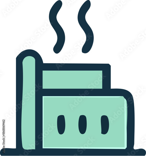 Coffee Maker Brewing Coffee.