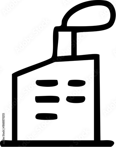 Simple Coffee Maker Icon.