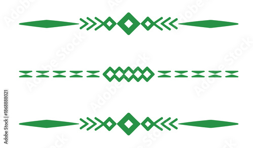 Divider line green horizontal vector, isolated minimal design for text borders, paragraph separators, graphic ornaments, or illustration frames, ideal for clean layouts in web, print, and UI design.