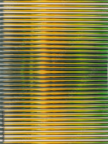 Horizontal shiny lines creating colorful gradient background pattern