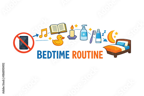 Bedtime routine essentials: reading, relaxation, and sleep preparation