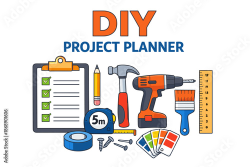 Diy project planner: tools and checklist for home improvement