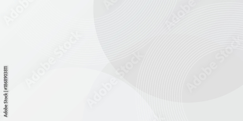 White geometric abstract background overlap layer on bright space with lines effect decoration. with a modern concept style