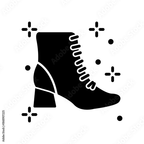 Boot icon design template