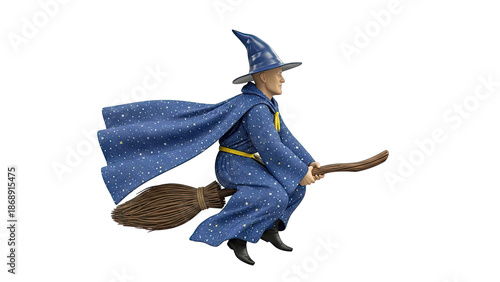 Wizard on a Broomstick