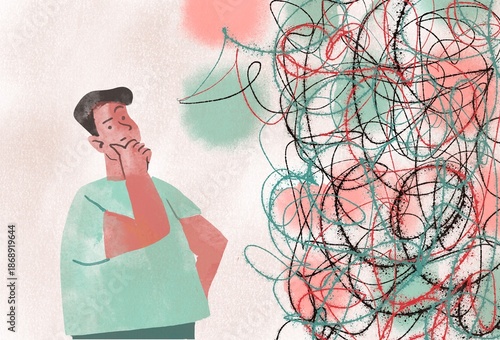 Concept of choosing the right direction when clarity is missing.