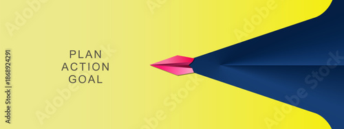 symbolize new year targets, fresh starts, change, new beginnings, and the passage of time, a paper plane launch to New Year 2026 with new year target, vector illustration of an abstract background