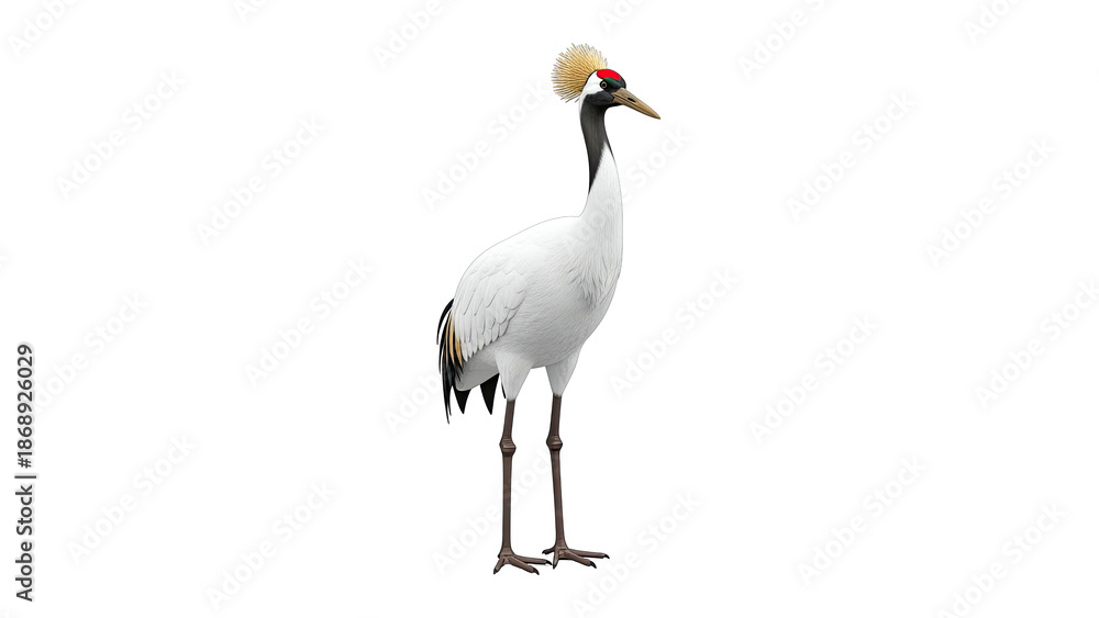 Obraz premium Red-crowned Crane