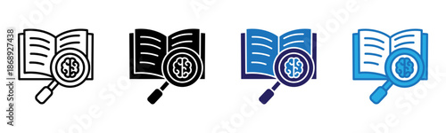 Know-How Icon Multi Style Vector Illustration