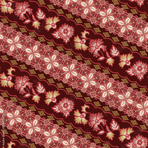 Seamless Retro Modern Javanese Batik Pattern January 6th 2026