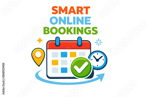Smart online bookings: efficient scheduling made easy with calendar, location, and time management tools