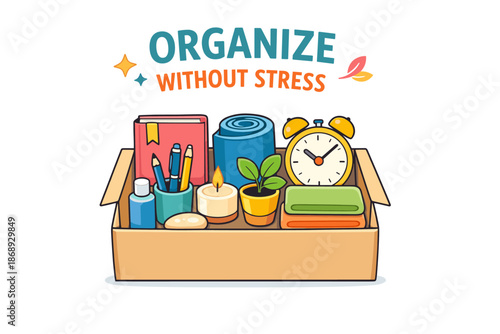 Organize without stress: tools for a calm and orderly space