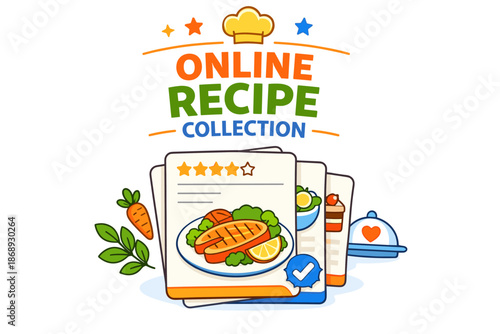 Online recipe collection: explore delicious dishes and cooking tips