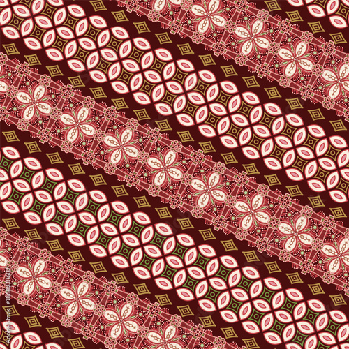 Seamless Retro Modern Javanese Batik Pattern January 5th 2026