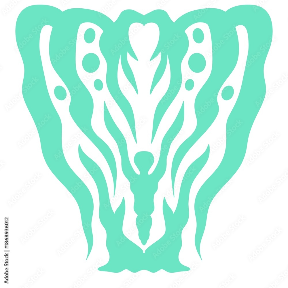 Fototapeta premium traditional pattern totem art