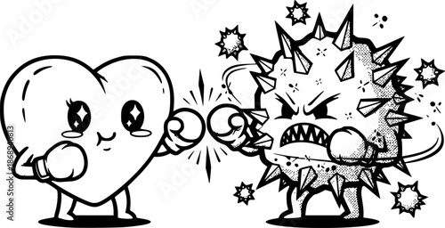 Kawaii heart versus high cholesterol levels
