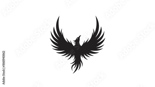 Phoenix Bird Silhouette