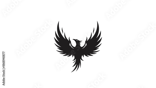 Phoenix Bird Silhouette