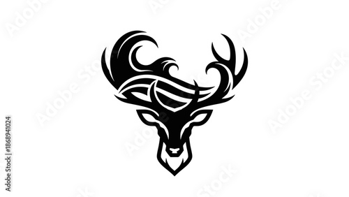 Tribal Deer Head
