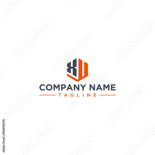 Free Download XU Hexagon Logo Design Inspiration - GFXLoad
