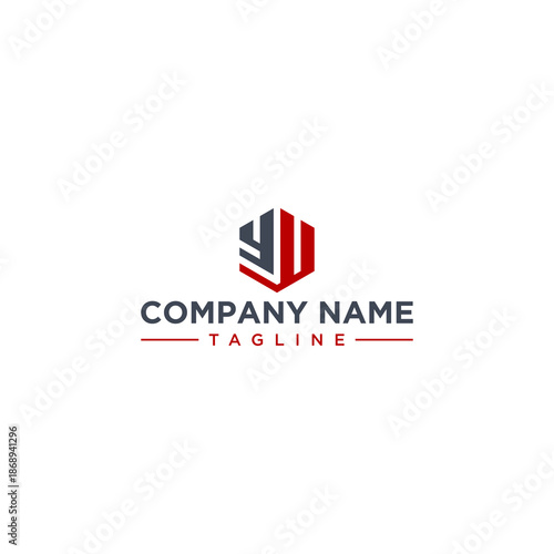 Free Download YU Hexagon Logo Design Inspiration - GFXLoad
