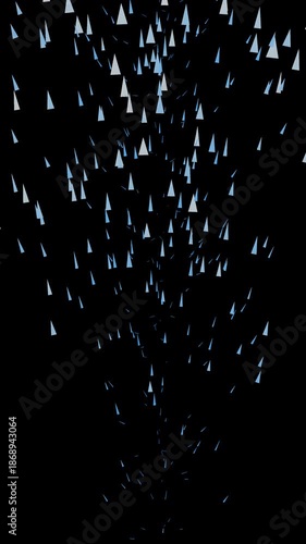 Abstract Gradient Liquid Motion Background in Vertical 4K Format with Smooth Flowing Animation Seamless Loop for Social Media Reels Stories and Mobile Advertising