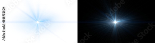 abstract blue background with rays