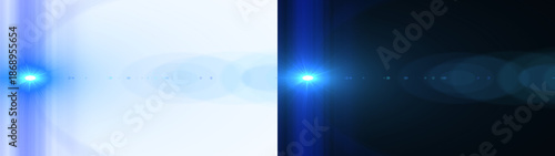 abstract blue background with rays