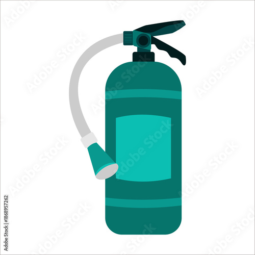 Fire Extinguisher Safety Equipment Vector Illustration