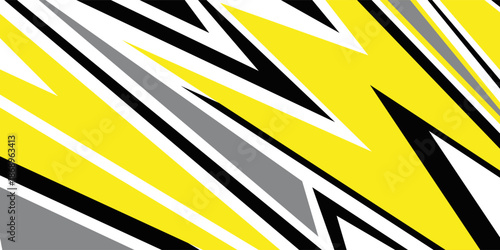 car livery graphic vector with exclusive colors. abstract grunge background design for vehicle vinyl wrap and sports car, racing car, jersey, banner and adventure ready to print.