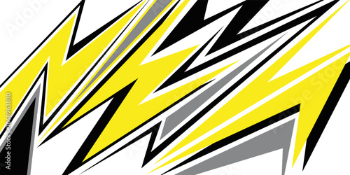 car livery graphic vector with exclusive colors. abstract grunge background design for vehicle vinyl wrap and sports car, racing car, jersey, banner and adventure ready to print.