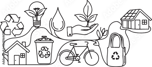 Eco Friendly Living and Sustainable Lifestyle Concepts