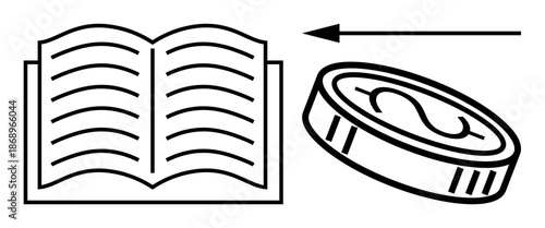 Finance concept. Finance knowledge, monetary exchange, and resource management. Finance for education, investments, commerce budgeting, and transactions