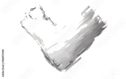 透明で抽象的な筆跡のグラフィック要素。手書き風のテクスチャが特徴で、モダンなデザイン素材や背景、ロゴとして活用できる汎用性の高いアートワークです。