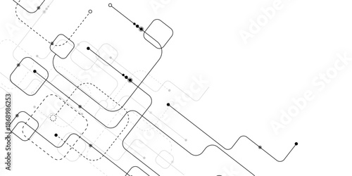 Abstract futuristic technology background.