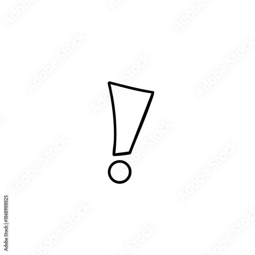 exclamation danger sign