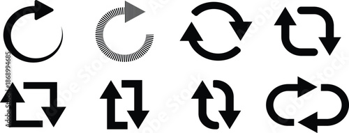 The Refresh icon is the digital heartbeat of modern interfaces, representing the instantaneous act of updating and rejuvenating information. Its circular form mimics the eternal loop of time, signify.