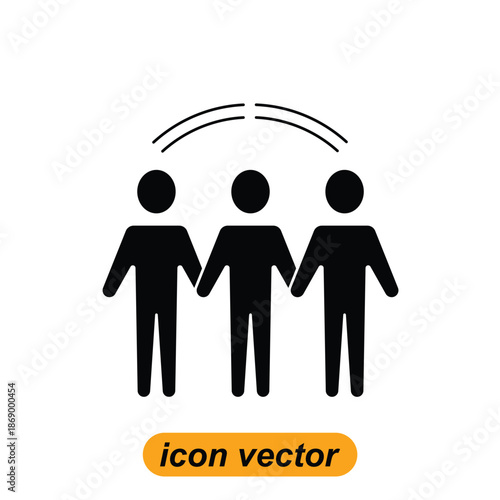 friends icons. Flat illustrations of friends vector icons for the web. Vector illustrations of company icons.