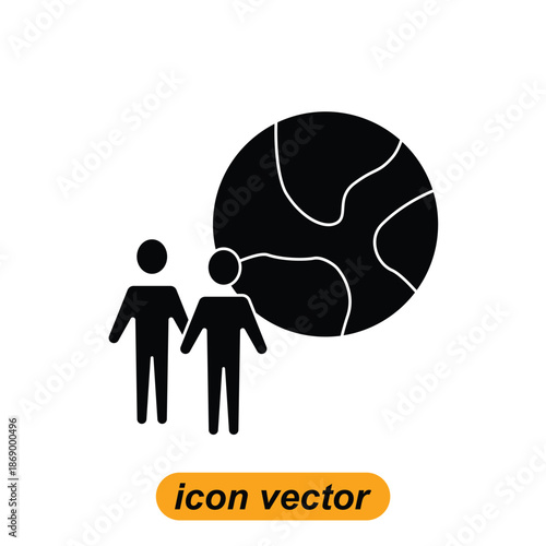 diversity icons. Flat illustrations of diversity vector icons for the web. Vector illustrations of company icons.